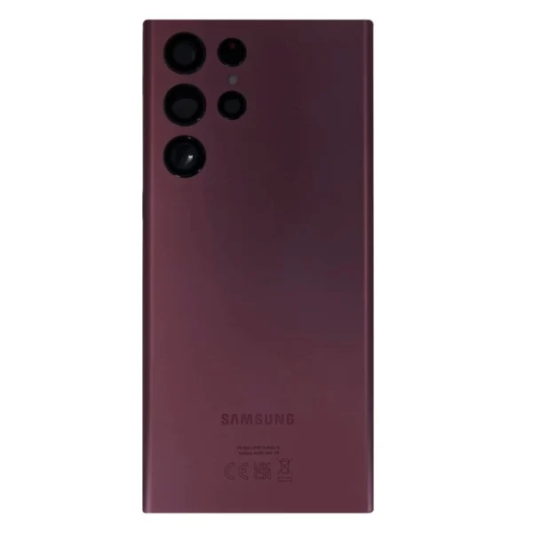 Samsung S908B Galaxy S22 Ultra készülékhez akkumulátortok bordó (Service Pack)