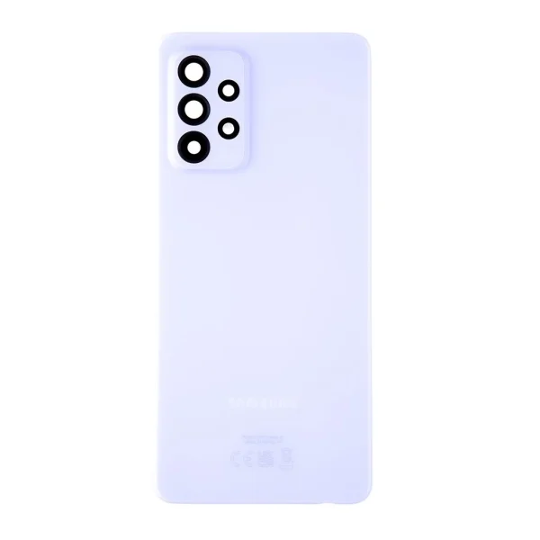 Samsung A528B Galaxy A52s 5G készülékhez hátsó tok világoslila (Service Pack)