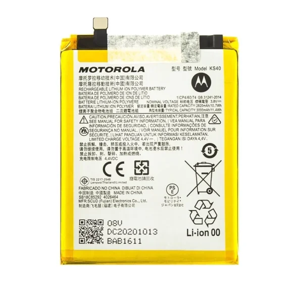 KS40 Motorola akkumulátor 3000mAh Li-Ion (Service Pack)