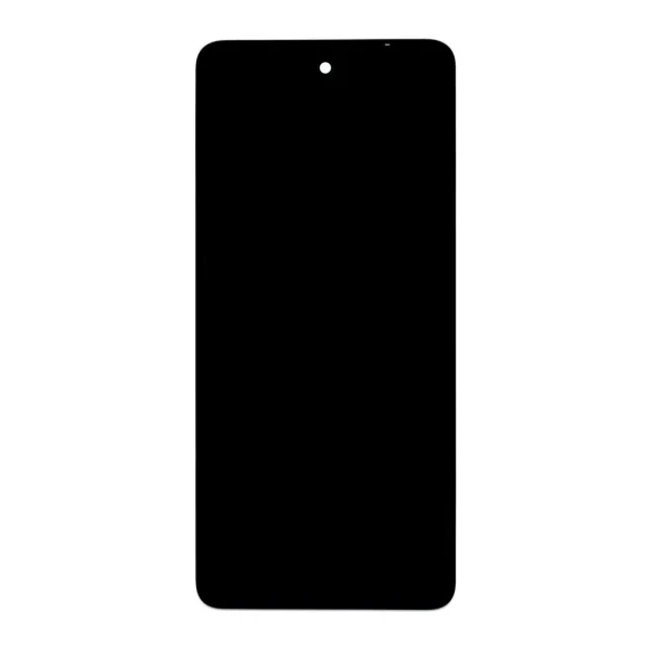 Motorola G24 készülékhez LCD kijelző + érintő egység + elülső tok fekete (Service Pack)