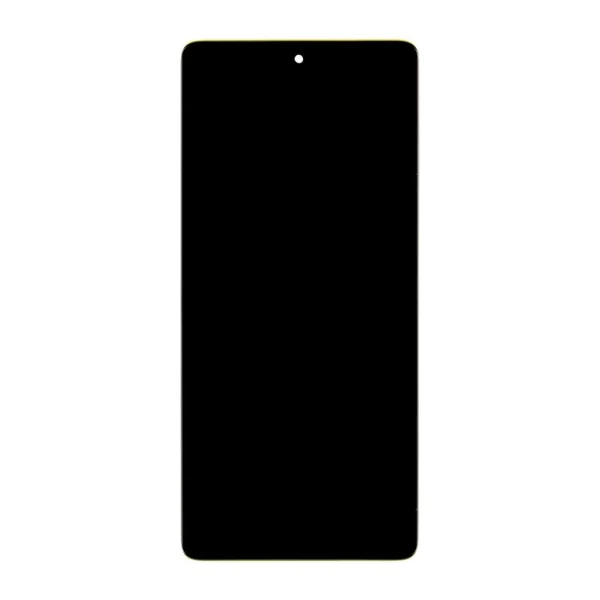 Motorola G85 készülékhez LCD kijelző + Touch Unit + tok olív zöld (Service Pack)