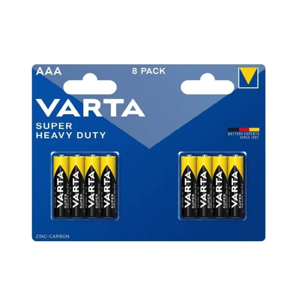 Varta Super Heavy Duty AAA elem 8db