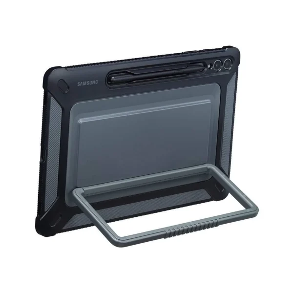 EF-RX810CBE Samsung állványos védőtok, Galaxy Tab S9+ készülékhez, fekete