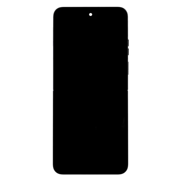 Motorola RAZR 50 Ultra LCD kijelző + érintő egység + elülső tok éjkék (Service Pack)