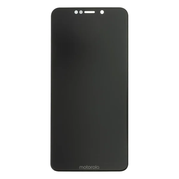 Motorola One készülékhez LCD kijelző + érintőképernyős egység fekete