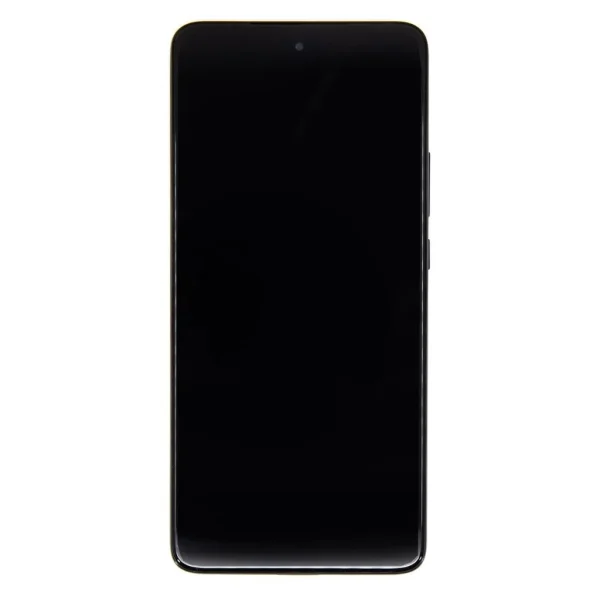 Motorola Edge 30 LCD kijelző + érintő egység + elülső tok készülékhez meteor szürke (Service Pack)