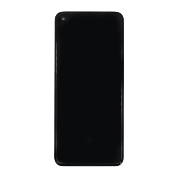 LCD kijelző + érintő egység + elülső borító for Realme 8 készülékhez (Service Pack)