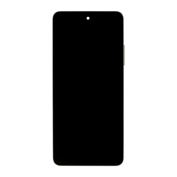 LCD kijelző + érintő egység + előlap Realme C67 készülékhez (Service Pack) fekete