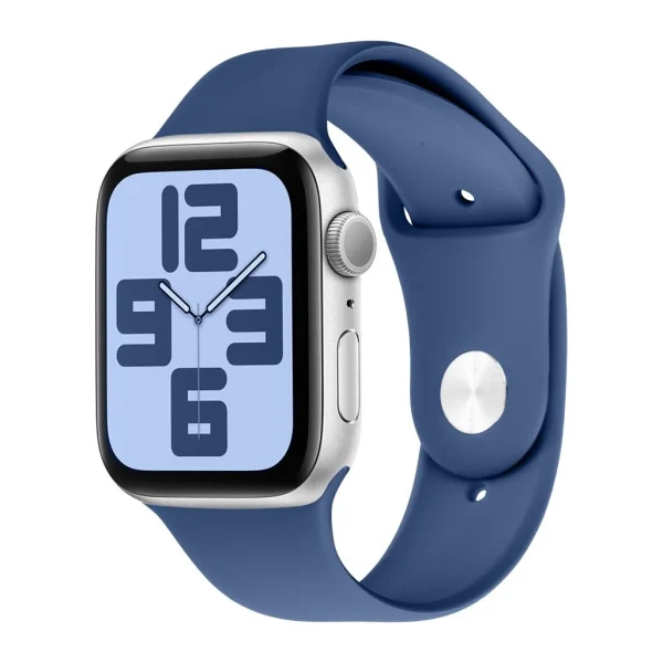 OBAL:ME szilikon szíj Apple Watch 42-49mm M-L készülékhez kék
